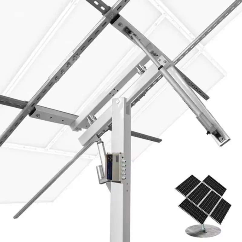 

Dual-Axis (2-Axis) Solar PV Tracking Bracket – Adjustable Sun Tracker for Photovoltaic Panels