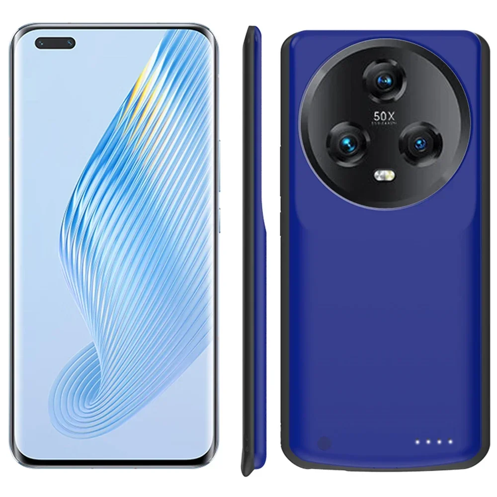 Battery Charger Case For HONOR Magic 5 Pro Power Cases 6800mAh Portable Power Bank External Battery Charging Cover Powerbank