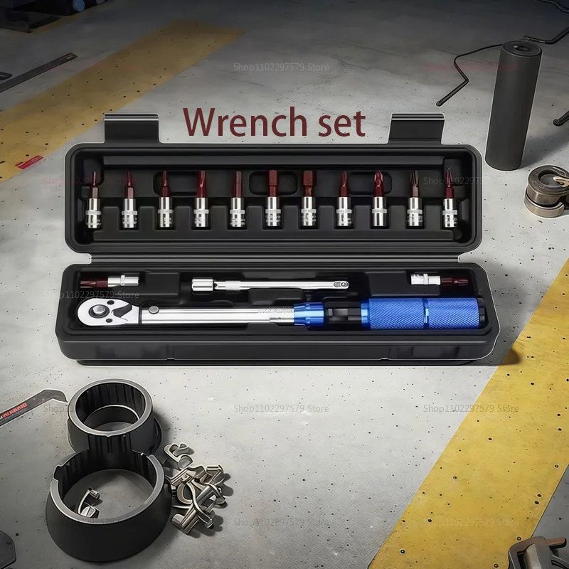 

Прецизионный быстросъемный динамометрический ключ, инструмент для ремонта, регулируемая 1/4 дюйма, противоскользящая ручка с трещоткой для автомобильного мотоцикла, ремонт «сделай сам»