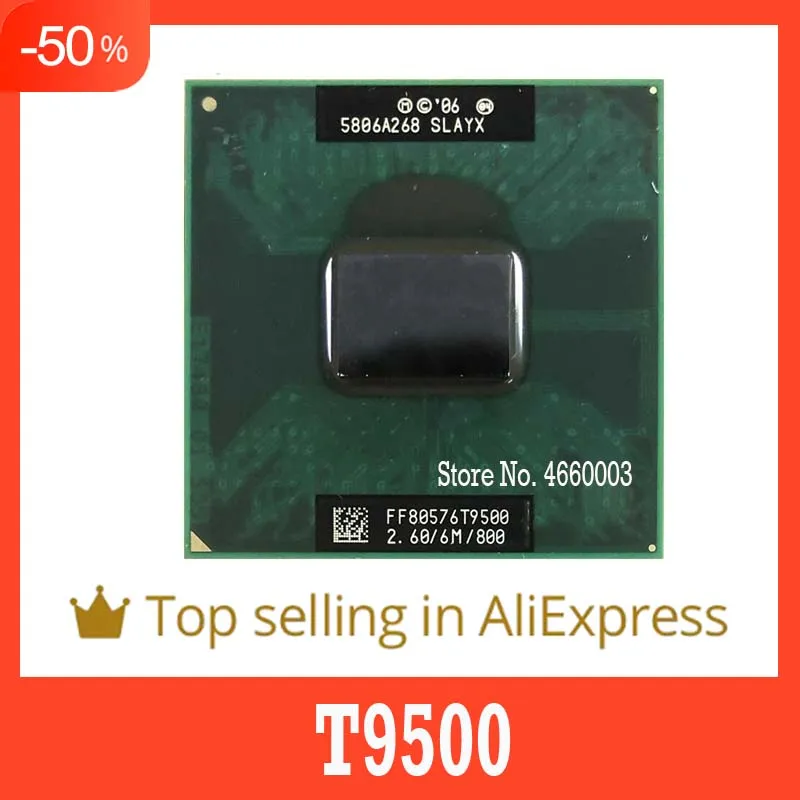 T8300 T9300 T8100 T9500 T7500 T7700 T7800 X9000 Notebook CPU Original SHAOLIN Official Version