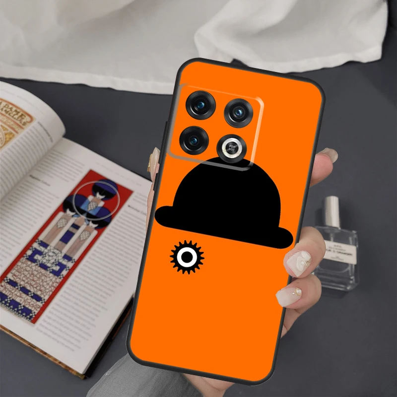 الفيلم الساخن C تصورها البرتقال سيليكون الهاتف حالة ل Oneplus الآس 10R 9 R 8T ل Nord 2 T غطاء واحد زائد 10 9 برو لينة حالة #6