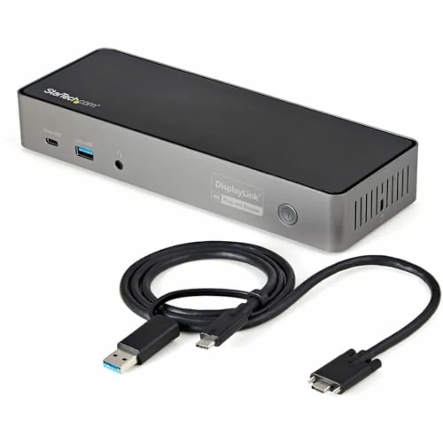 

Гибридная док-станция USB-C/USB-A для MacBook Pro/Air M1 M2 M3 M4, универсальная для Windows, тройной HDMI 4K 60 Гц, DP, Thunderbolt C