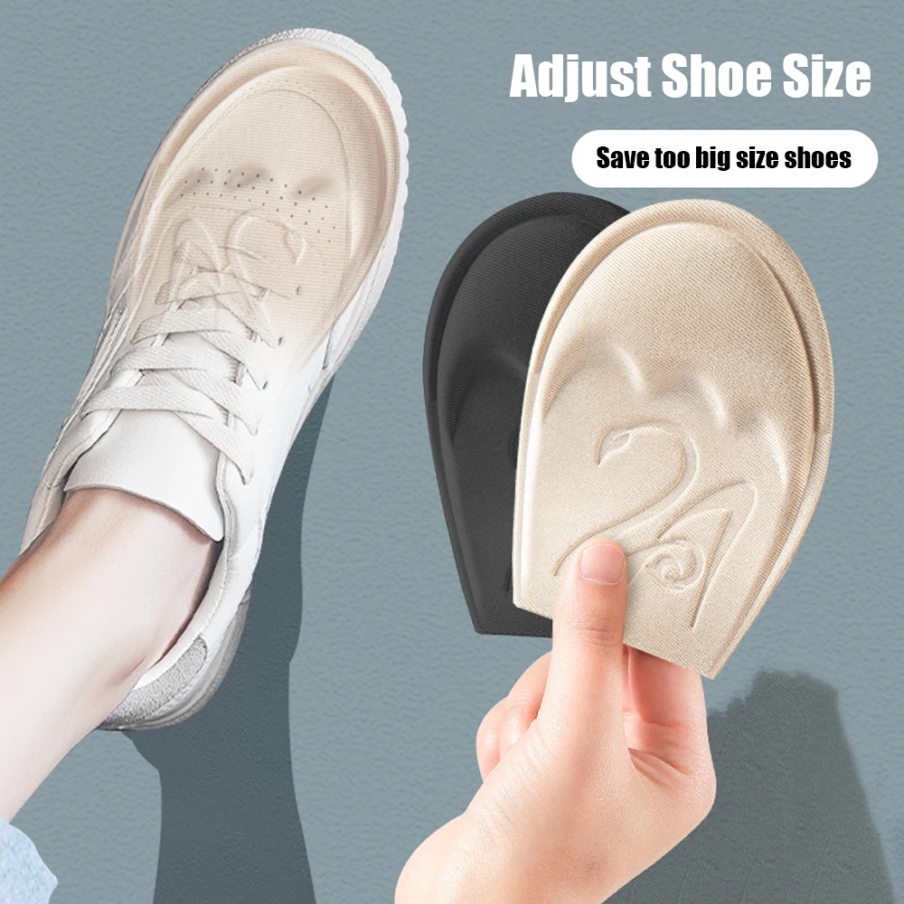 Sponge Forefoot Insert Pads for Women High Heels Pain Relief Non-Slip Sole Reduce Shoe Size Round Head Foot Pads for Shoes
