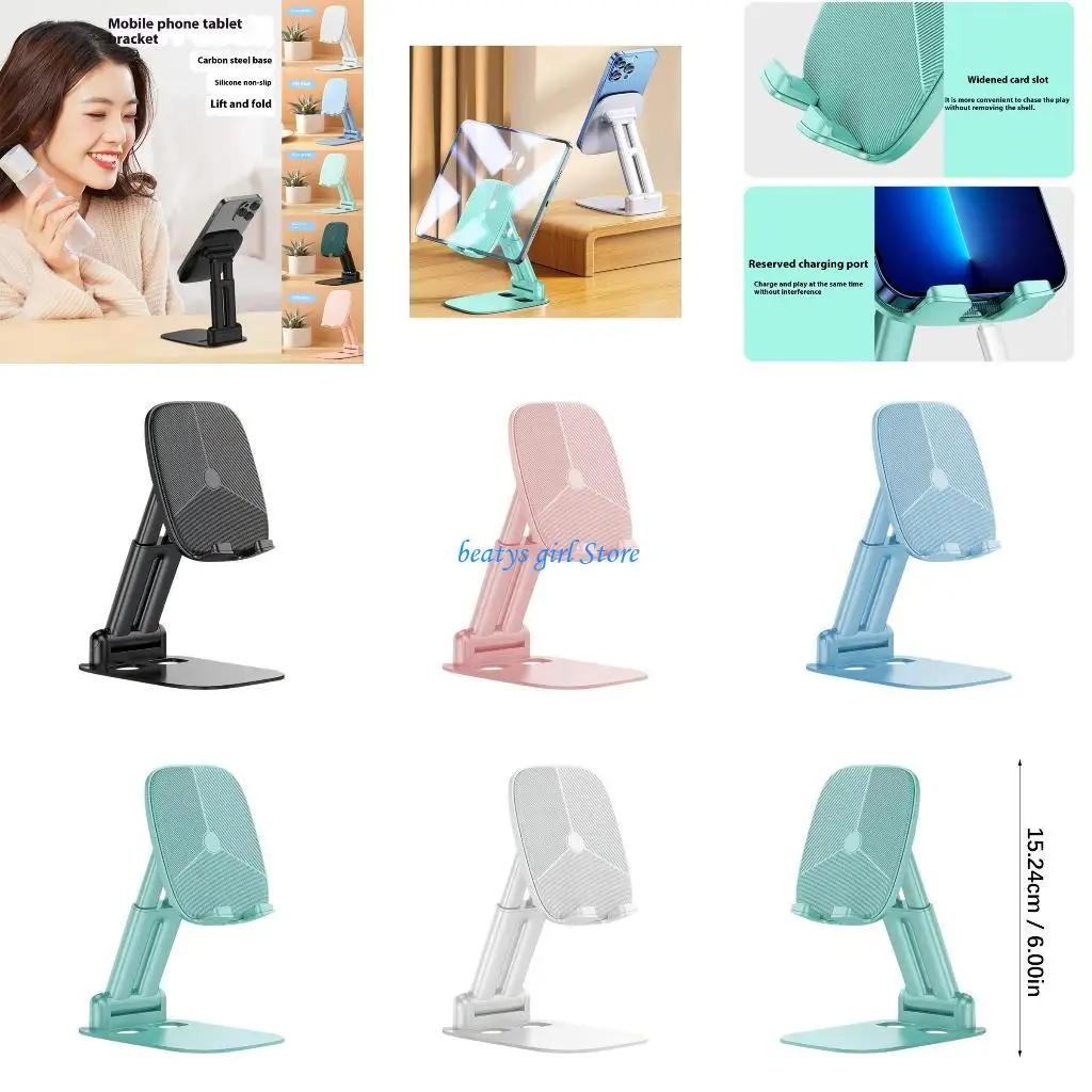 

C7AB Держатель телефона Уголка на регулируемый держатель универсальный для телефона складной складной