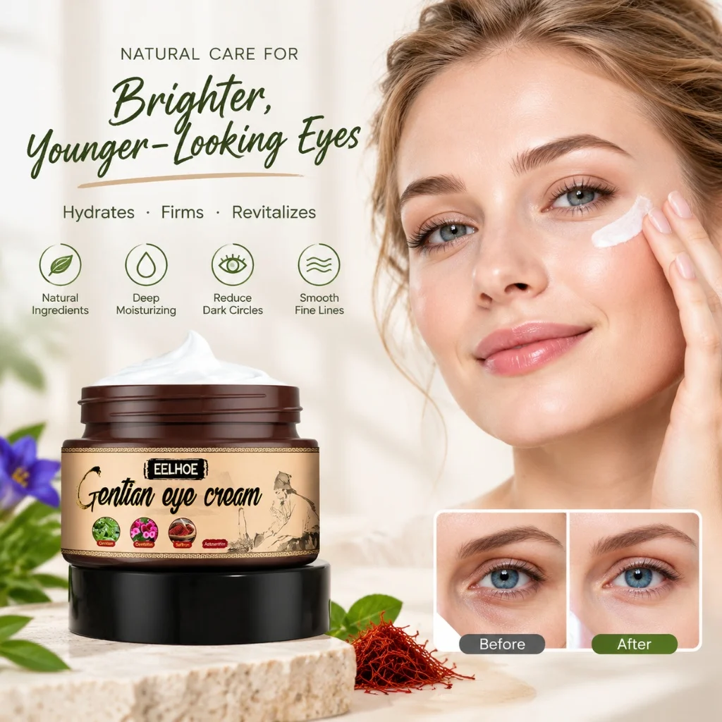 Eye Cream Deep Moisturizing Firming Eye Care Reduce Dark Circles Smooth Fine Lines Revitalize Eye Skin Natural Eye Skin Care