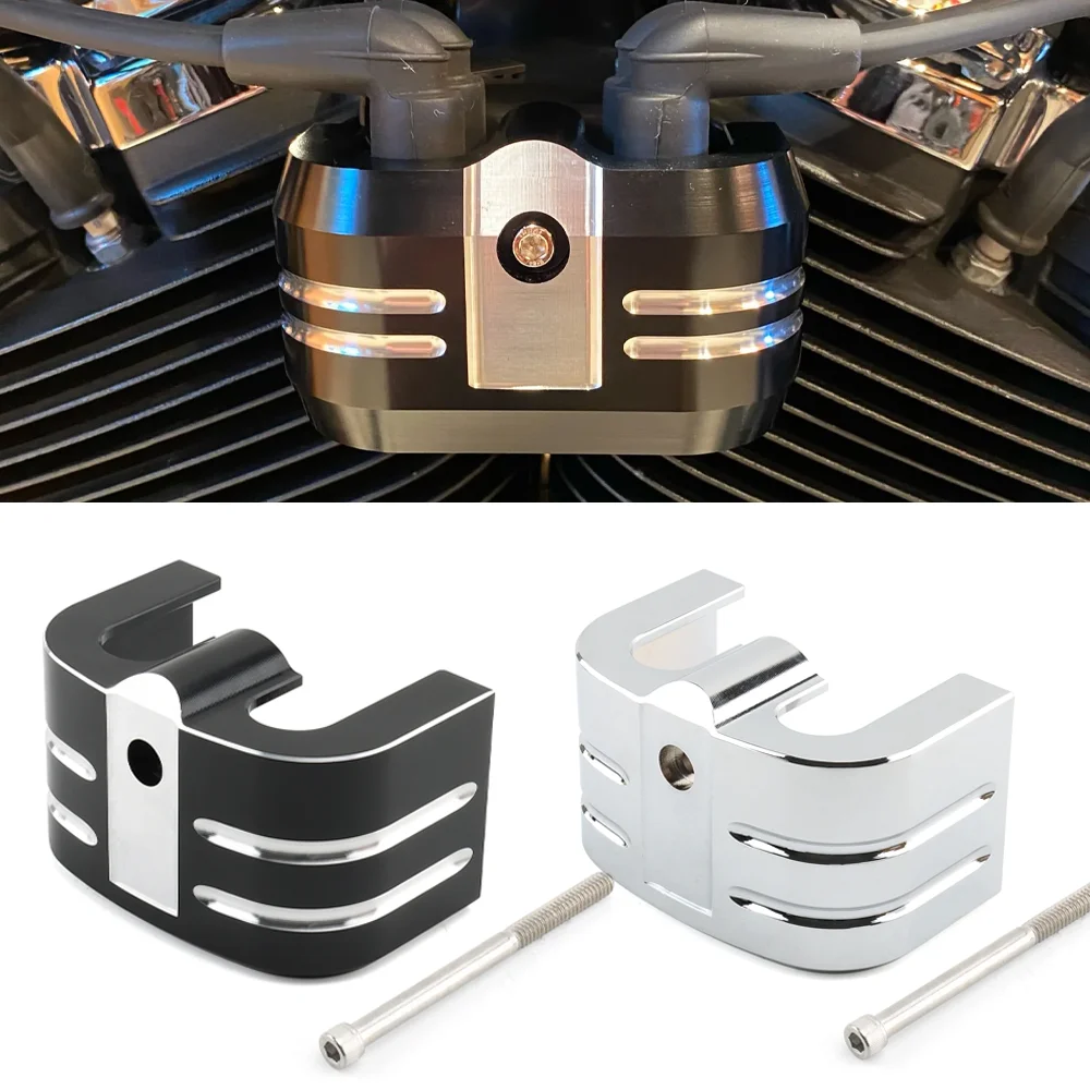 

Motorcycle Ignition Coil Cover Trim For Harley Softail Street Bob Breakout Fat Boy 114 FLFBS Low Rider Deluxe FXBB 2018-2024