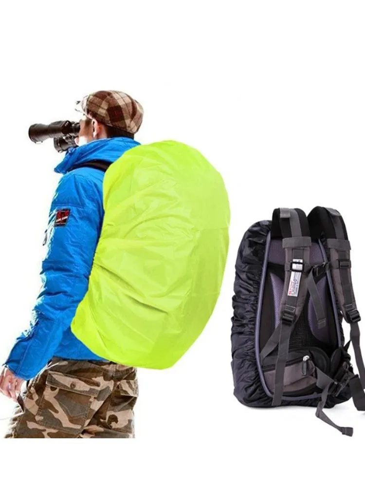 AliExpress LKEEP Children's Waterproof Backpack Rain Cover Outdoor Sport Night Cycling Safety Light Rain Cover Case Bag Camping Hiking 35L