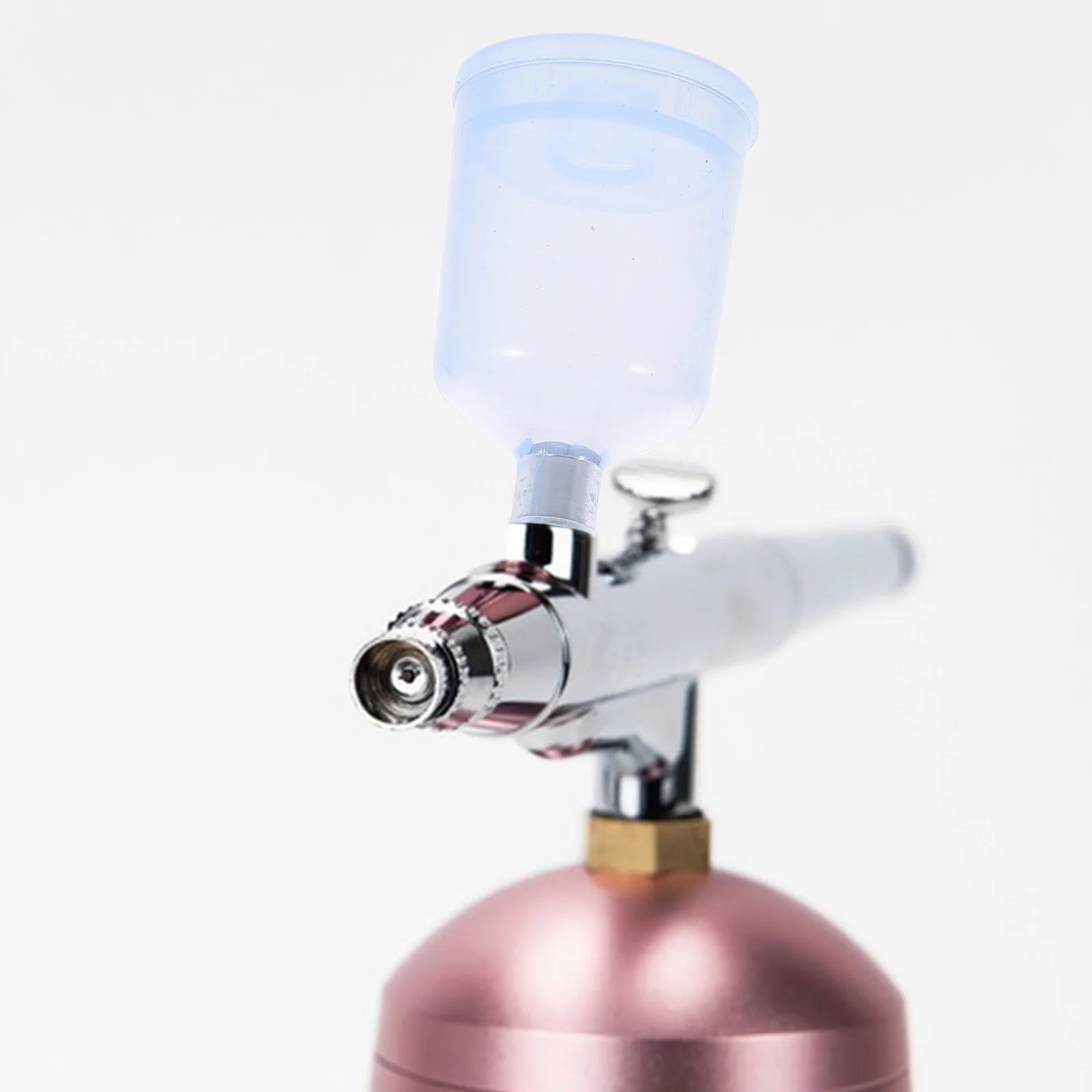 

Airbrush Replaceable Cups Large Capacity Paint Containers Painterly Pots Empty Bottles Oxygen Injector Skyblue Split Design