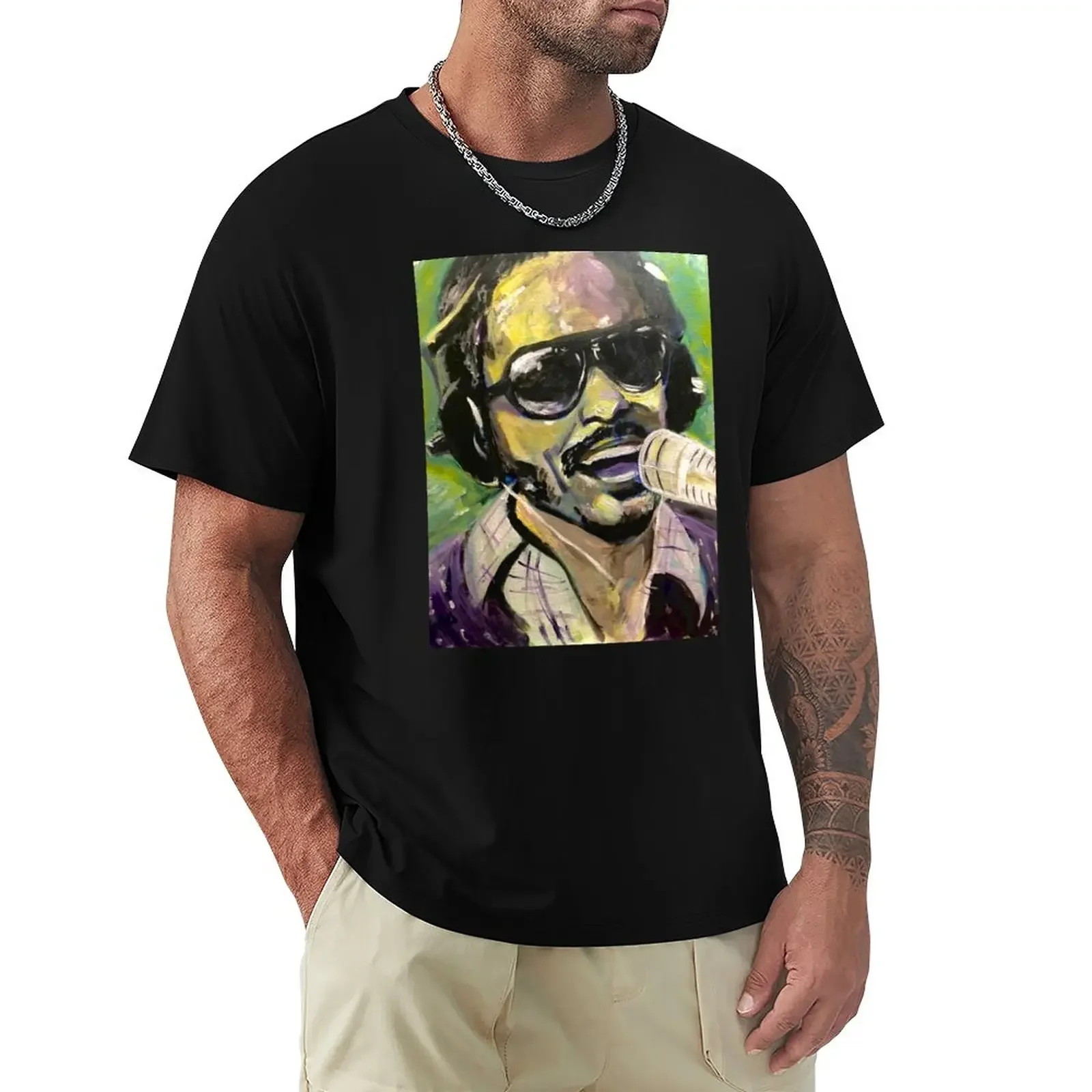 

Stevie Wonder T-Shirt shirts graphic tees oversizeds tops mens clothing