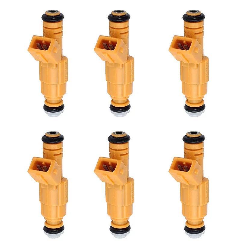 

6Pcs Fuel Injectors For 87-98 JEEP 4.0L 0280155703 0280155831