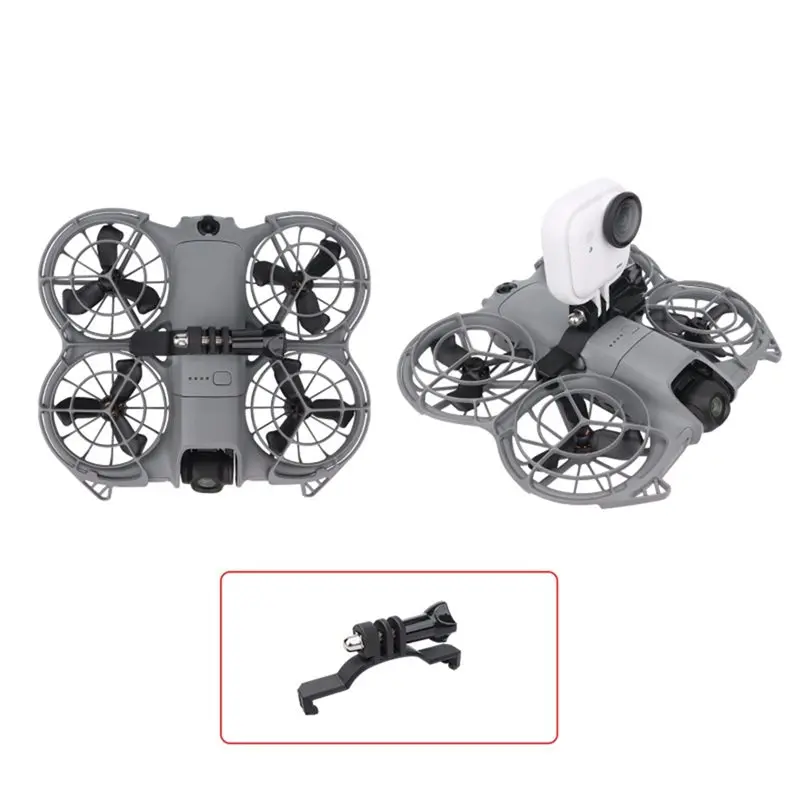 For DJI NEO 2 Top Extension Mount Extension Mount Holder For Go Ultra Action Camera Mount