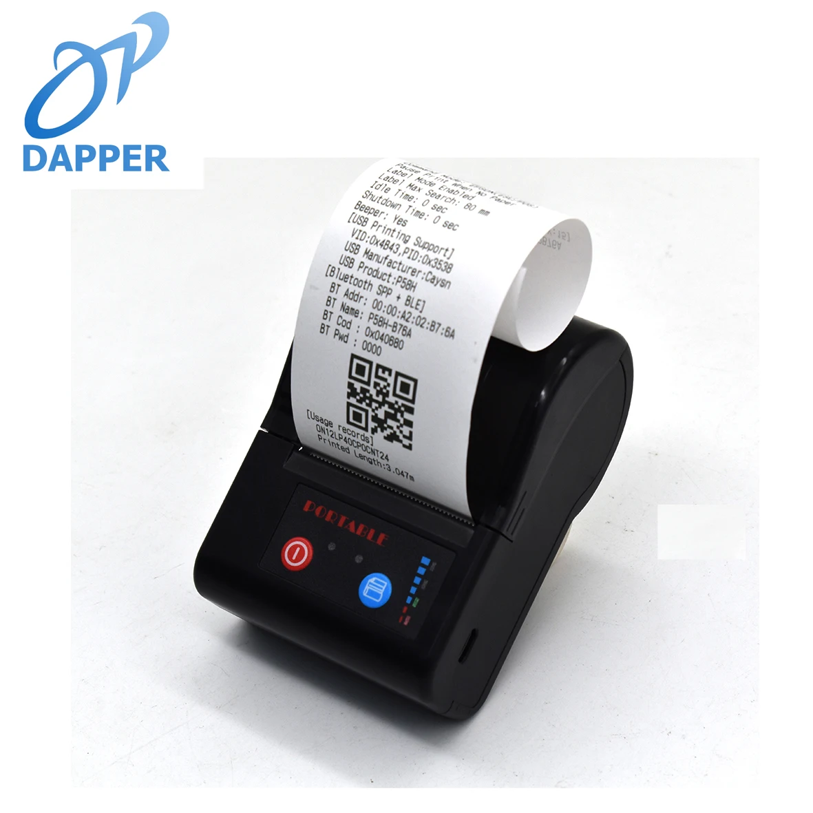 2Inch Mini Imprimante Portable Thermique Thermal Receipt Printer Wireless Bluetooth Bill Printing Machine for Mobile Phone