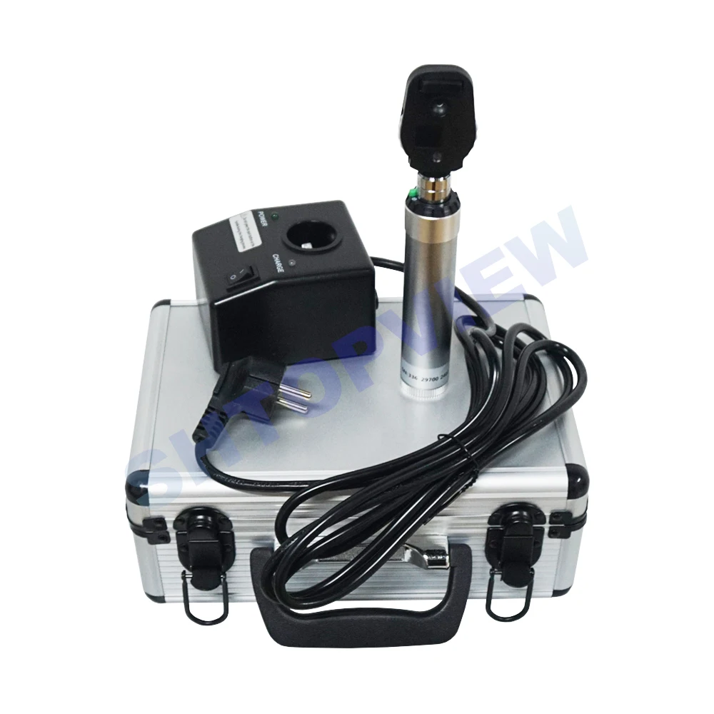 

Прямой офтальмоскоп YZ-11D Галогенная лампа Офтальмологическое оборудование для проверки глаз