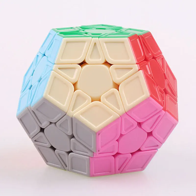 QIYI megaminx 3x3x3 Magic Speed 12 Side Cube Dodecahedron Puzzle Cubes Stickerless qytoys 3X3 megaminx Toys For Chiliren