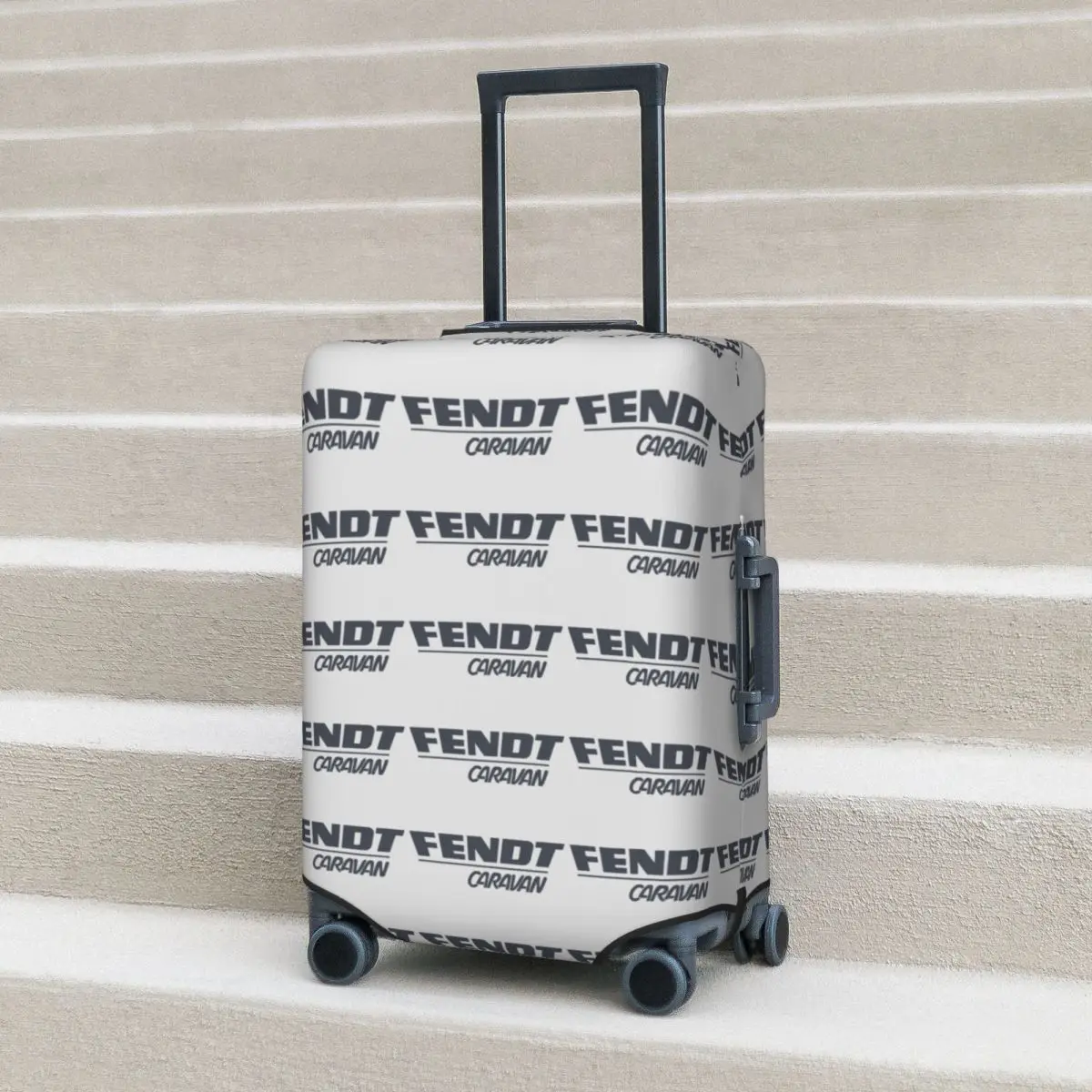 

Fendt Caravan Suitcase Cover Protection Elastic Travel Luggage Protector Covers for 18-32 Inch