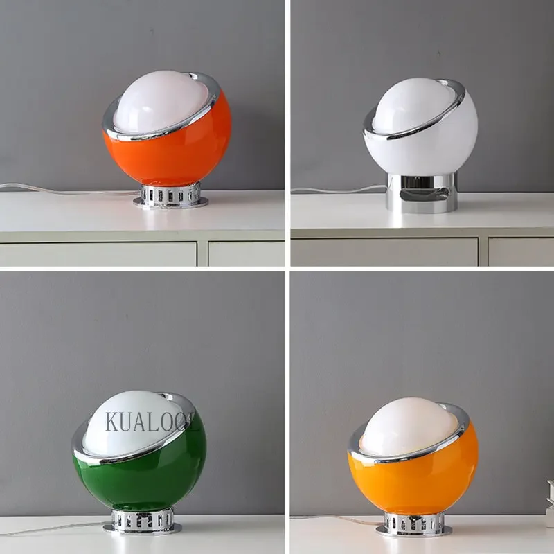 Imagem -04 - Globo Criativo Lâmpada de Mesa Designer Planeta Luz para o Estudo Quarto Sala Estar Decoração Romântico Colorido ao Lado da Lâmpada Novo