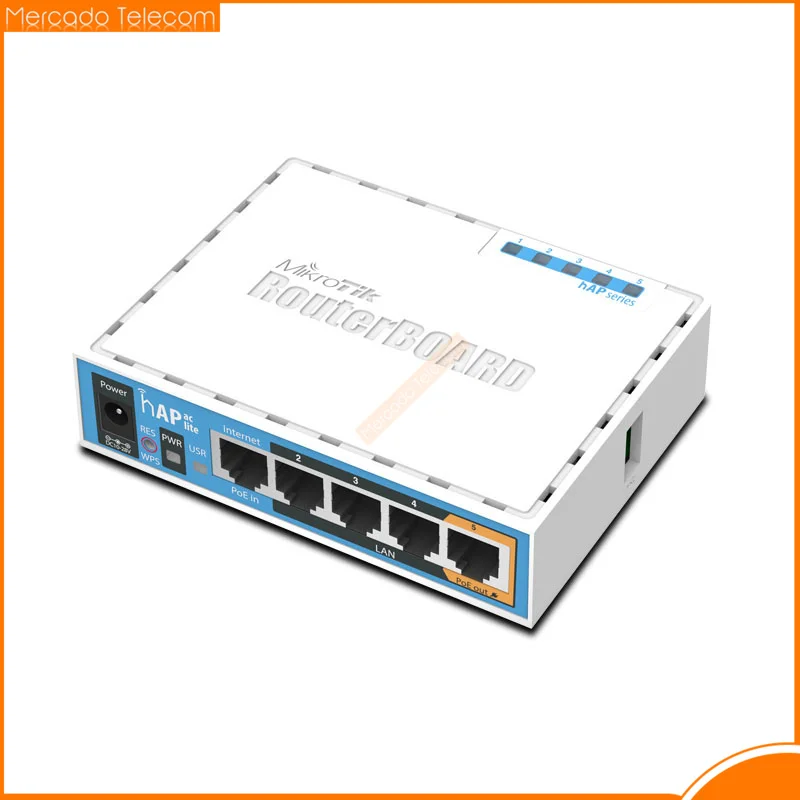 

Mikrot RB952Ui-5ac2nD (hAP ac Lite) ROS home dual-band wireless router Dual-concurrent Access Point 2.4/5GHz AP