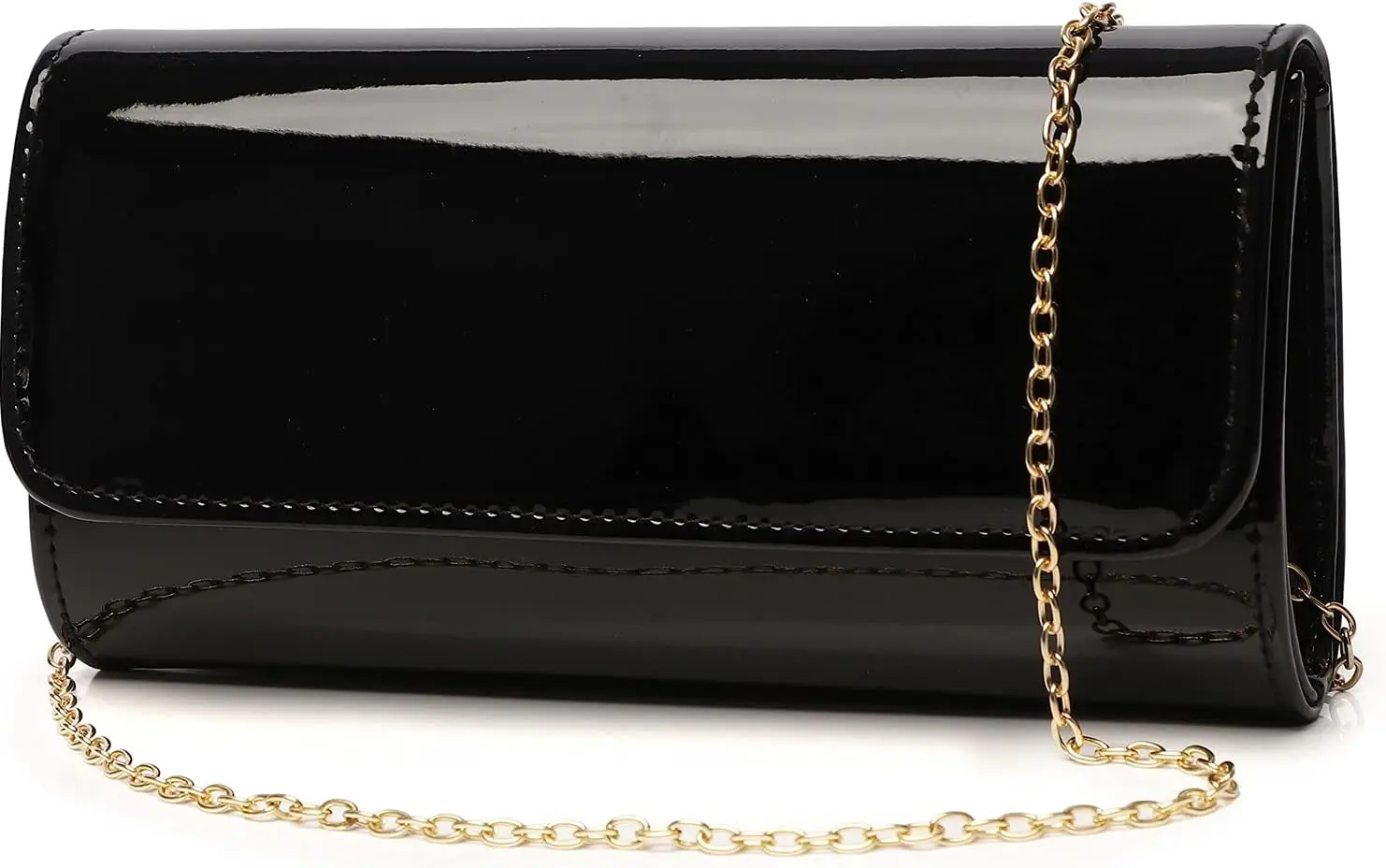 

Envelope Clutch Evening Bag for Women Genuine Leather for Wedding Party and Formal Events
