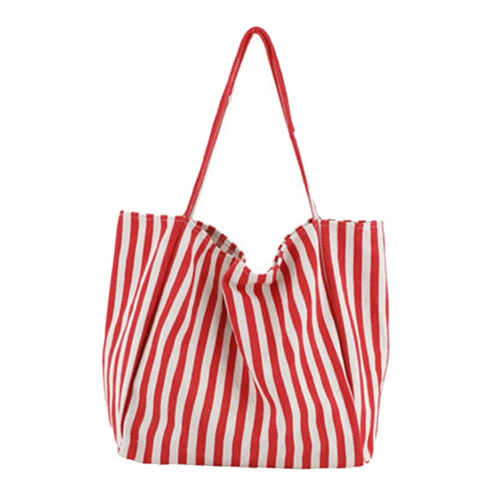 Large Canvas Tote Bag Casual Shopping Bag for Summer Beach Daily