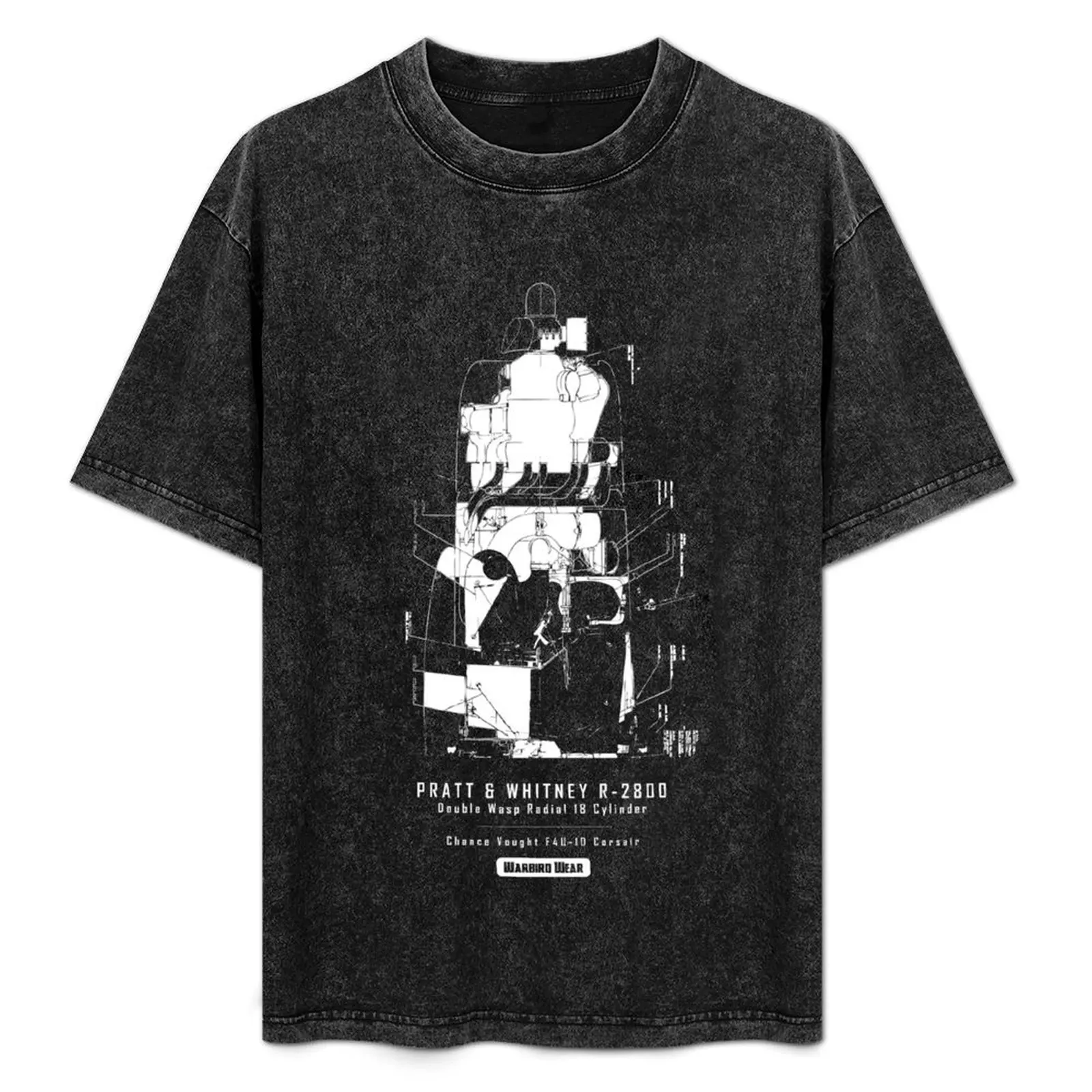 

Pratt & Whitney R-2800 Radial Engine T-Shirt Quick Dry Training Short Sleeve Tee