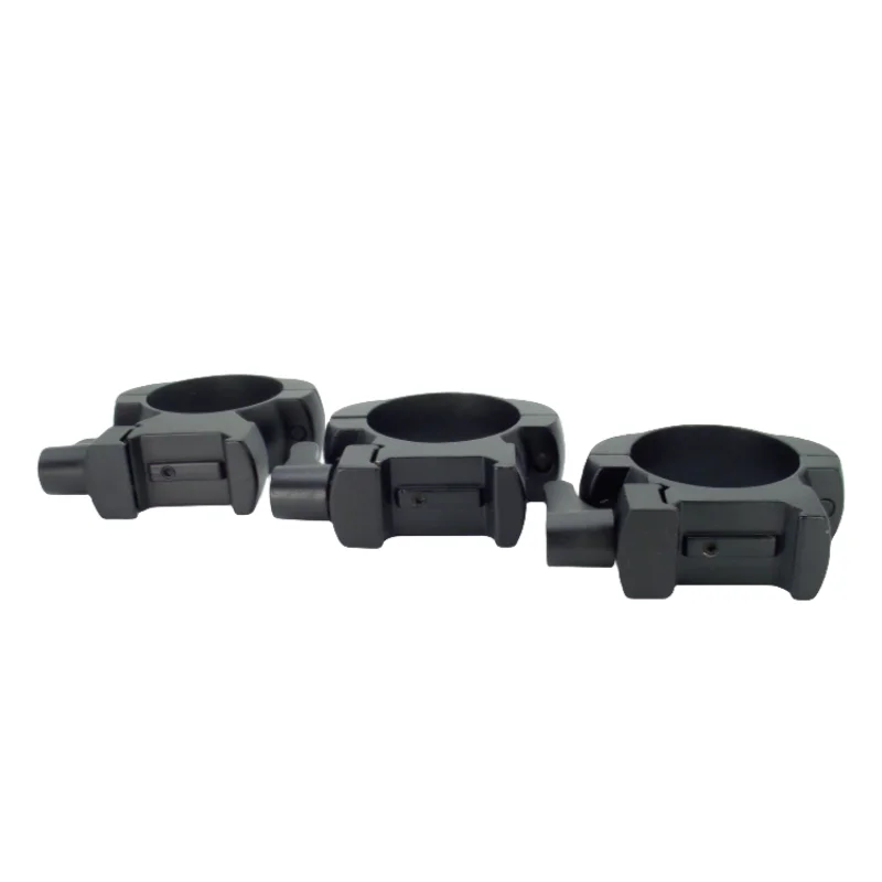 2Pcs/Set  30mm Hunting Rifle Scope Steel Mounts Ring with 21mm Picatinny Rail QD Weaver Mount Rings