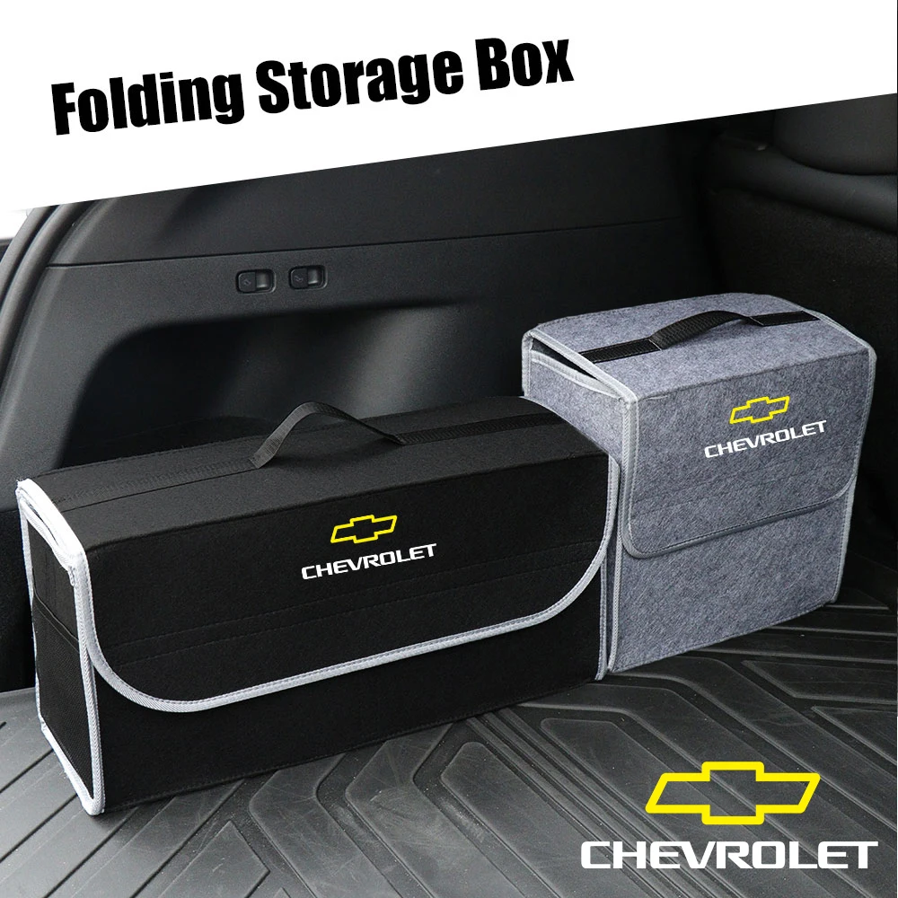 Caja organizadora de maletero de coche de gran capacidad, bolsa plegable de almacenamiento de herramientas multiusos para Chevrolet Cruze Lacetti