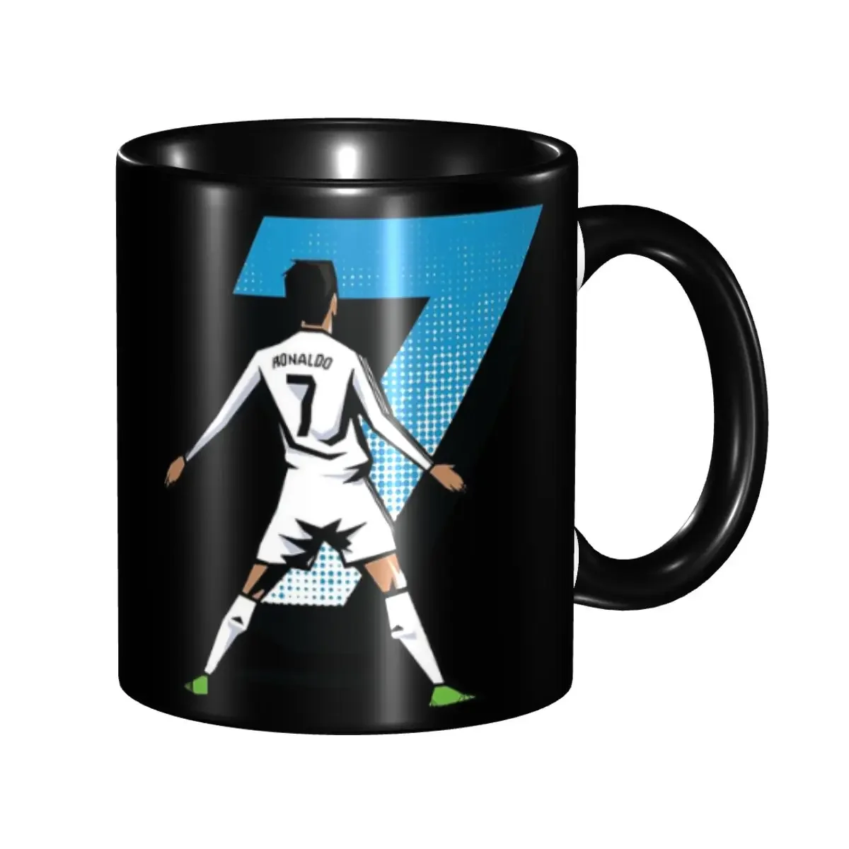 

Cristiano Ronaldo Cr7 Mug Funny Ceramic Coffee Cups Tea Mugs Milk Cup Drinkware Gift for Friends
