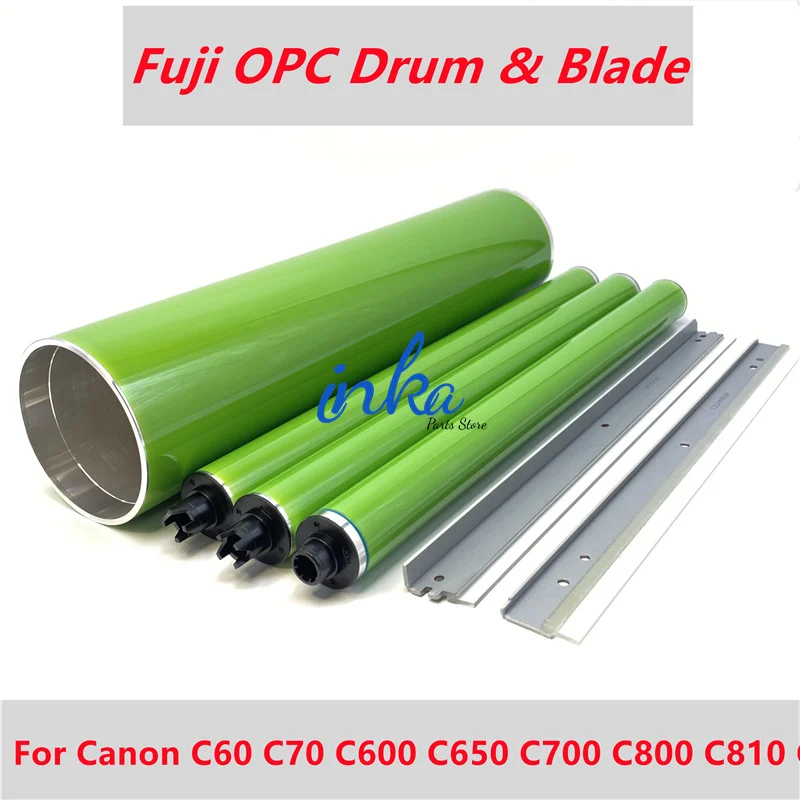 Fuji OPC Drum Drum Cleaning Blade For Canon C60 C70 C600 C700 C810 C910 IR C7055 C7065 C9065 C9075 C7270 C7260 Charge Roller PCR