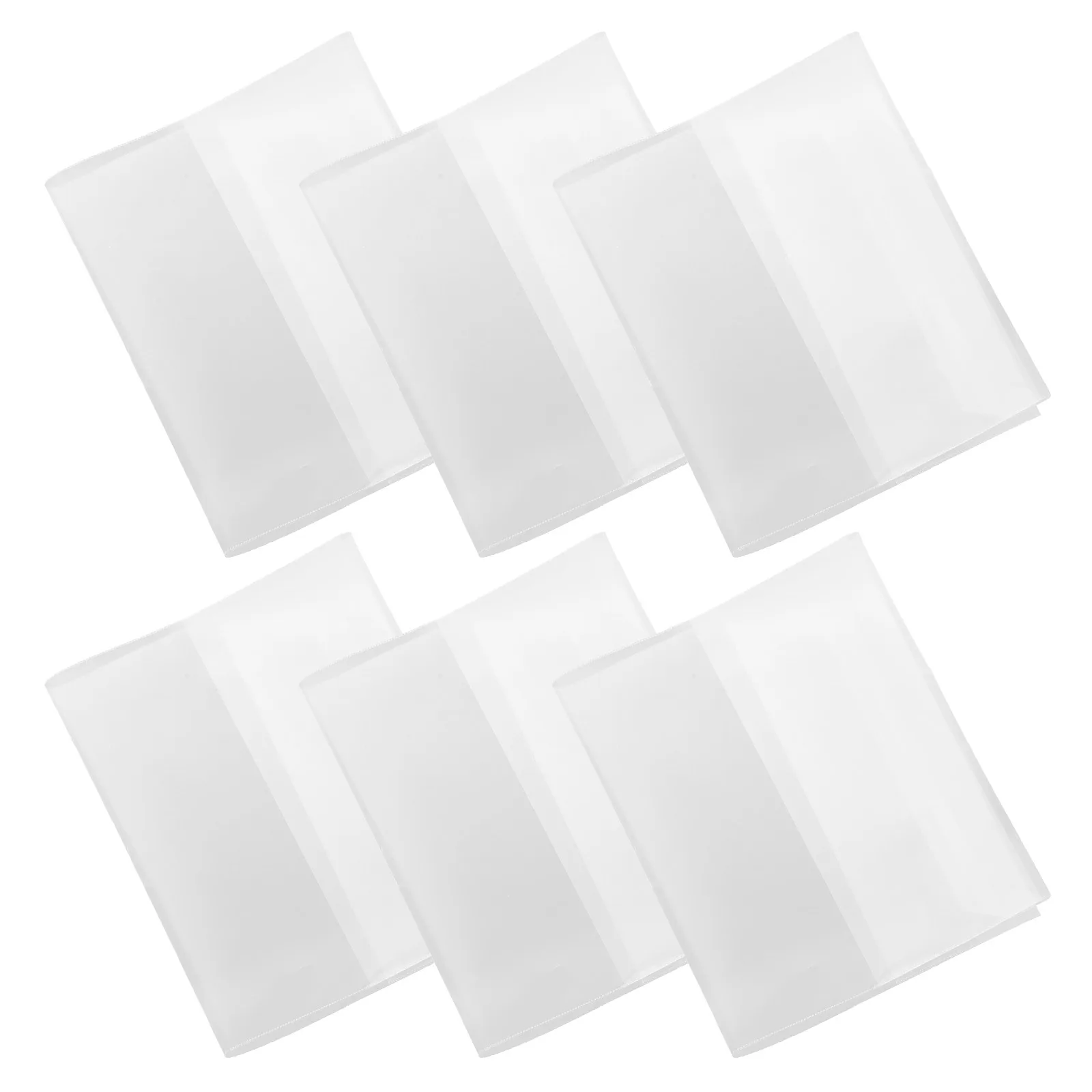 A5 Planner Cover Memo Binder A6 Diary Clear Book Sleeve Protector Photo Storage Notebooks