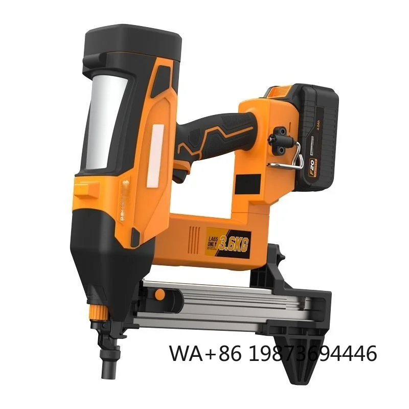3-in-1 Electric Cordless Nail, 20v Battery for Wood Pallet Nailing and Carpentry