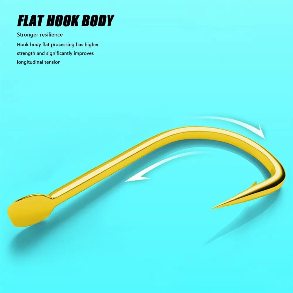 

2Pack/10pcs Double Hook Fishing Hair Rigs Hook Anti Bottom Suspension Carp Fishing Hook Ready Made Equipment