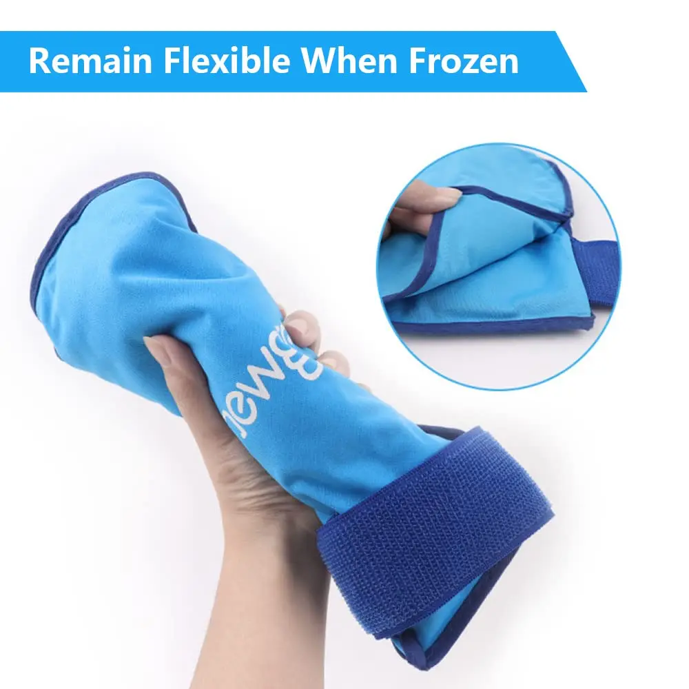 2 Pcs Ice Pack Gloves for Pain Relief Hand Swelling Scald Cold Hot Compresssion Therapy for Arthritis Health Resuable Gel Gloves