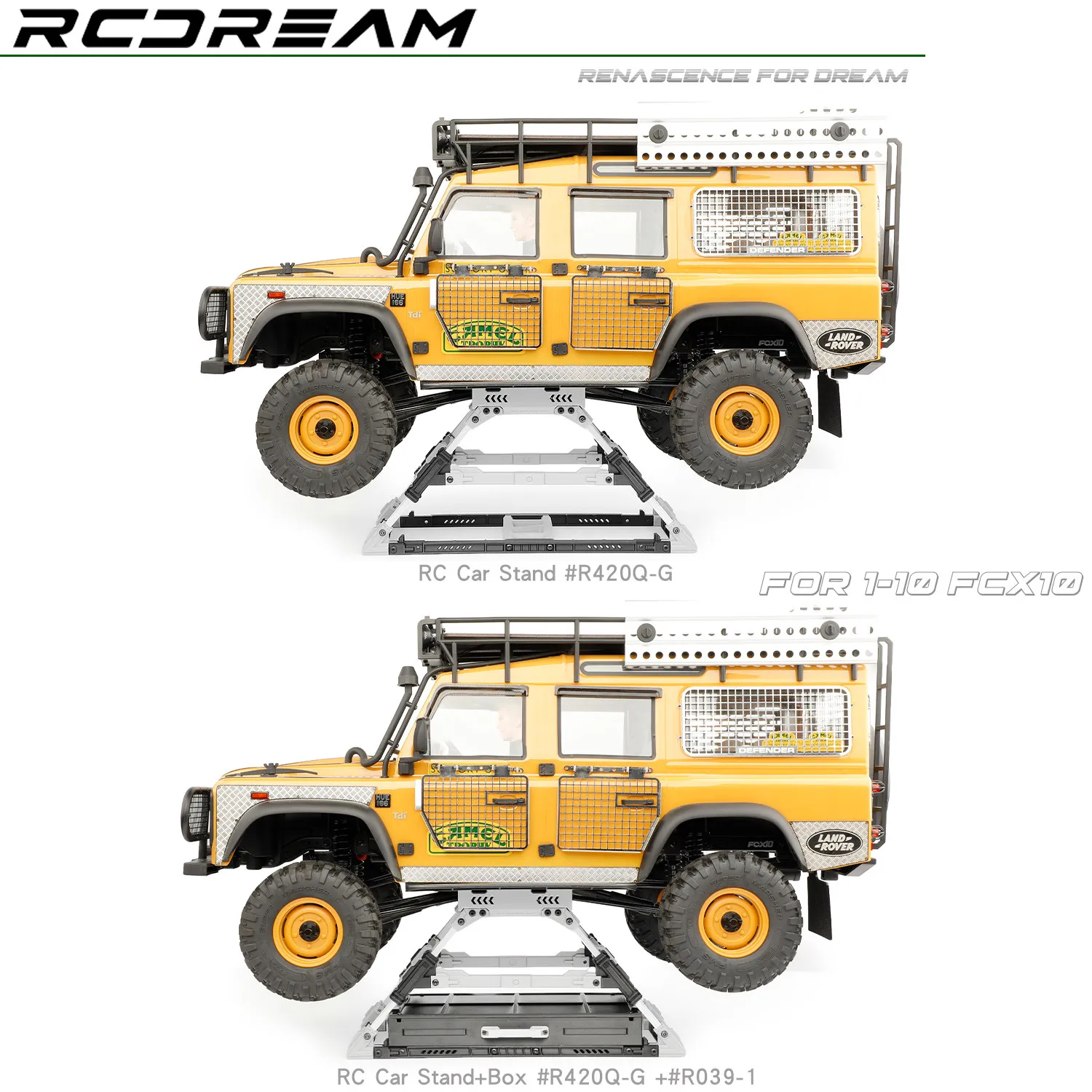 RCDream RC Crawler Stand  for FMS FCX10 Series