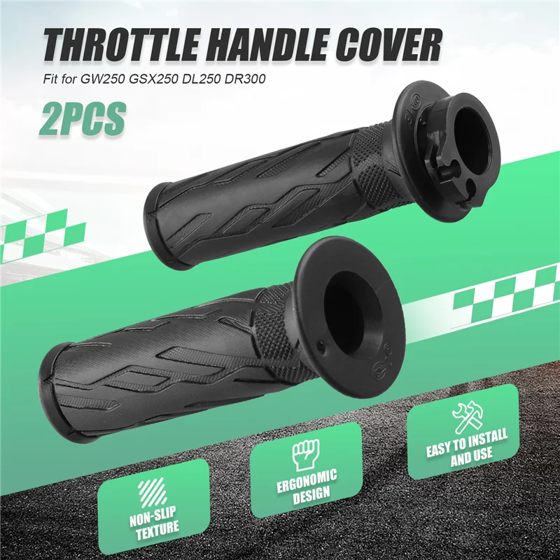 

A33K-Motorcycle Throttle Handle Plastic Handle Cover For Haojue GW250 GSX250 DL250 DR300