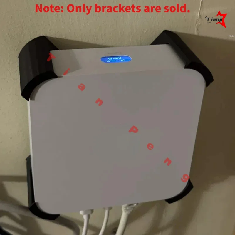 Network Wall Mount Rig For UBNT UniFi Express 7 UX7 Boost Air Circulation Clean WAN/LAN Cable Management Equipment Support Base