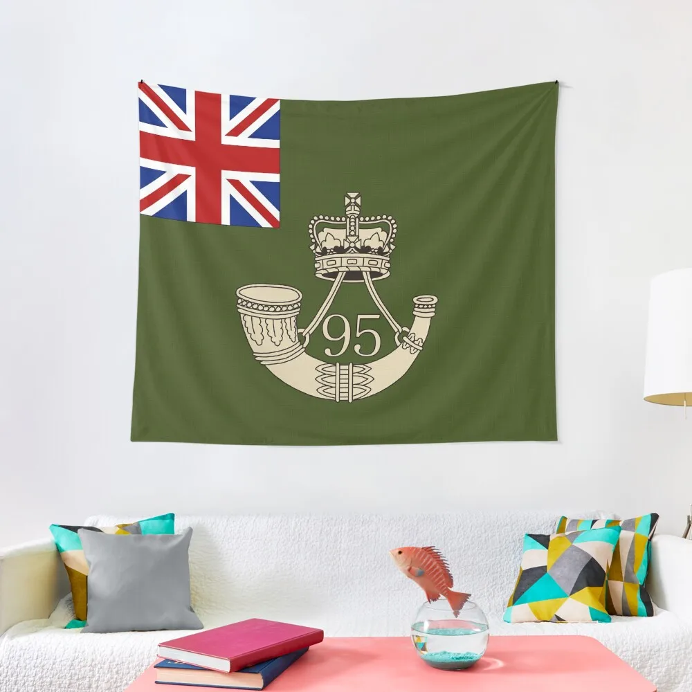 Napoleonic British flag of the 95th Rifles Tapestry Decoration For Bedroom Hanging Wall Tapestry