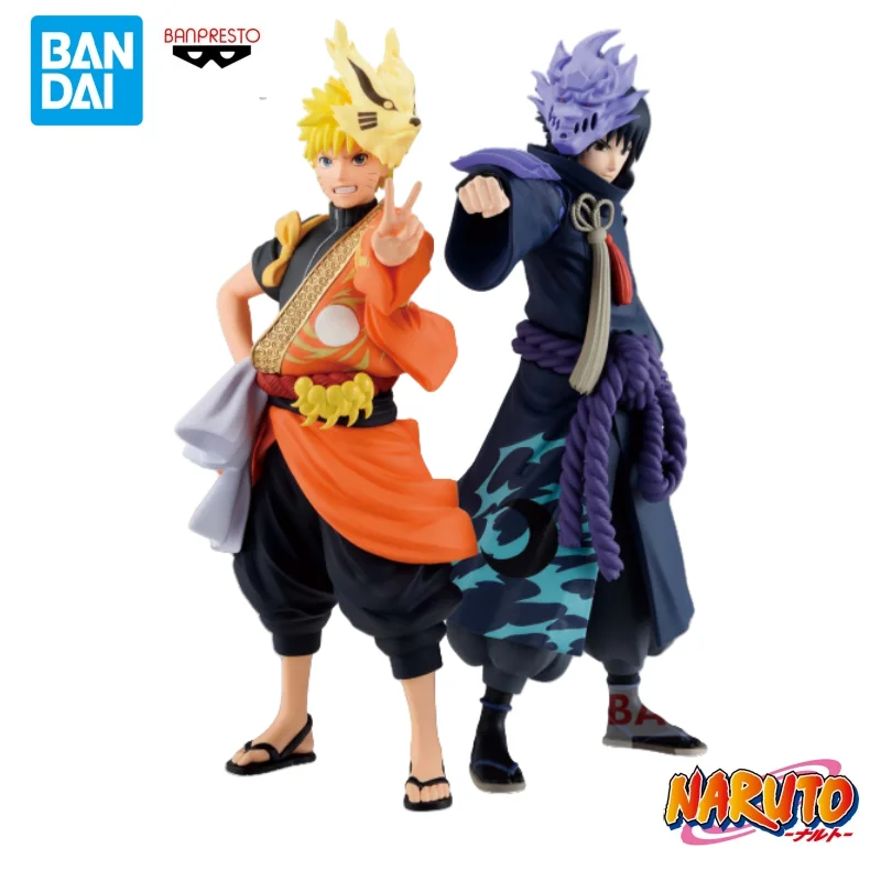 

In Stock Bandai Model Doll Brand New Boxed Tv20 Naruto Uzumaki Naruto Uchiha Sasuke Anime Characters Collectible Garage Kit