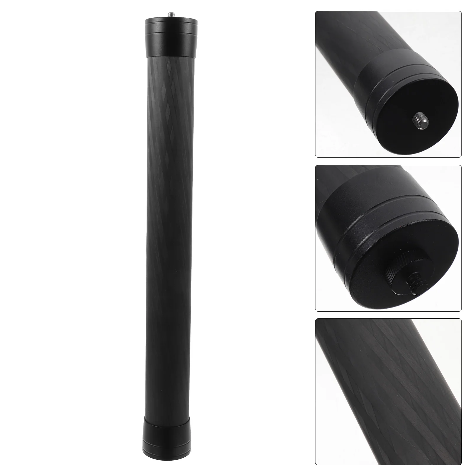 

Carbon Fiber Extention Rod Outdoor Skiing Mountaineering Shooting 14 38 Adapter Compatible -S Lightweight Portable