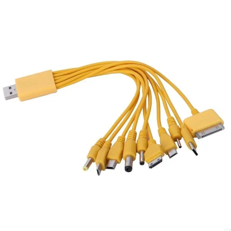 كبلات شحن متعددة كابلات USB محولات شاحن متعددة مع سدادة متعددة