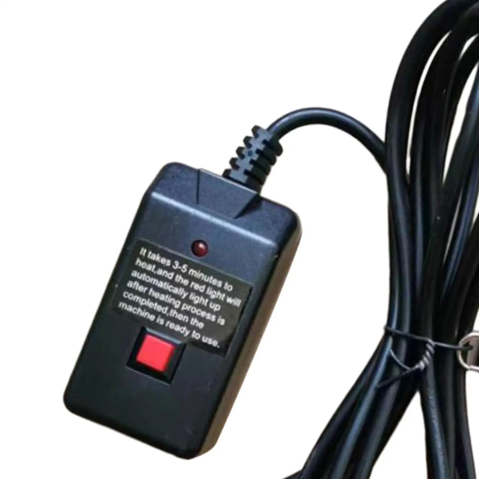 Mini Wired Controller Black PP Remote Receiver Accessory for Fog Generator Smoke Machine