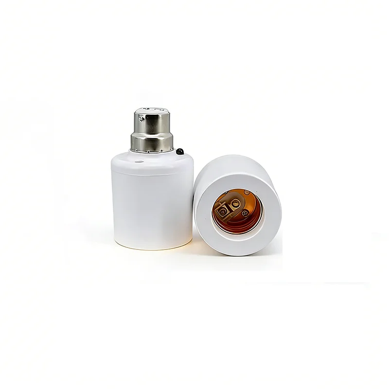 1/2/5pcs B22 to E27 Remote Control Light Bulb Base Holder Socket Smart Timer Switch Wireless 8m Lamp Holder AC 110V 220V ON Off