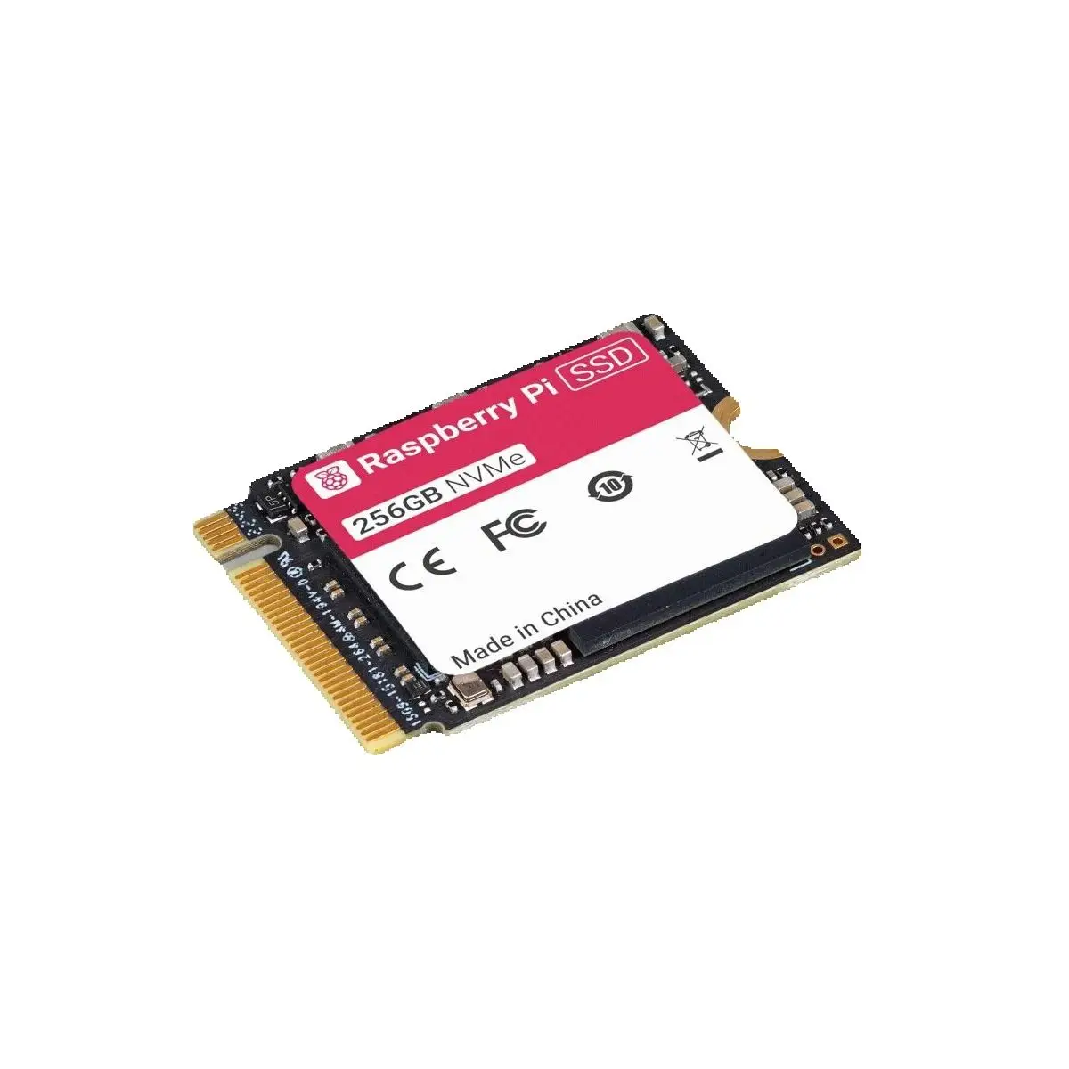 SSD officiel Raspberry Pi NVME1.4 M.2 2230 256 Go 512 Go PCIe Gen 3, 4 kB de lecture/écriture aléatoire