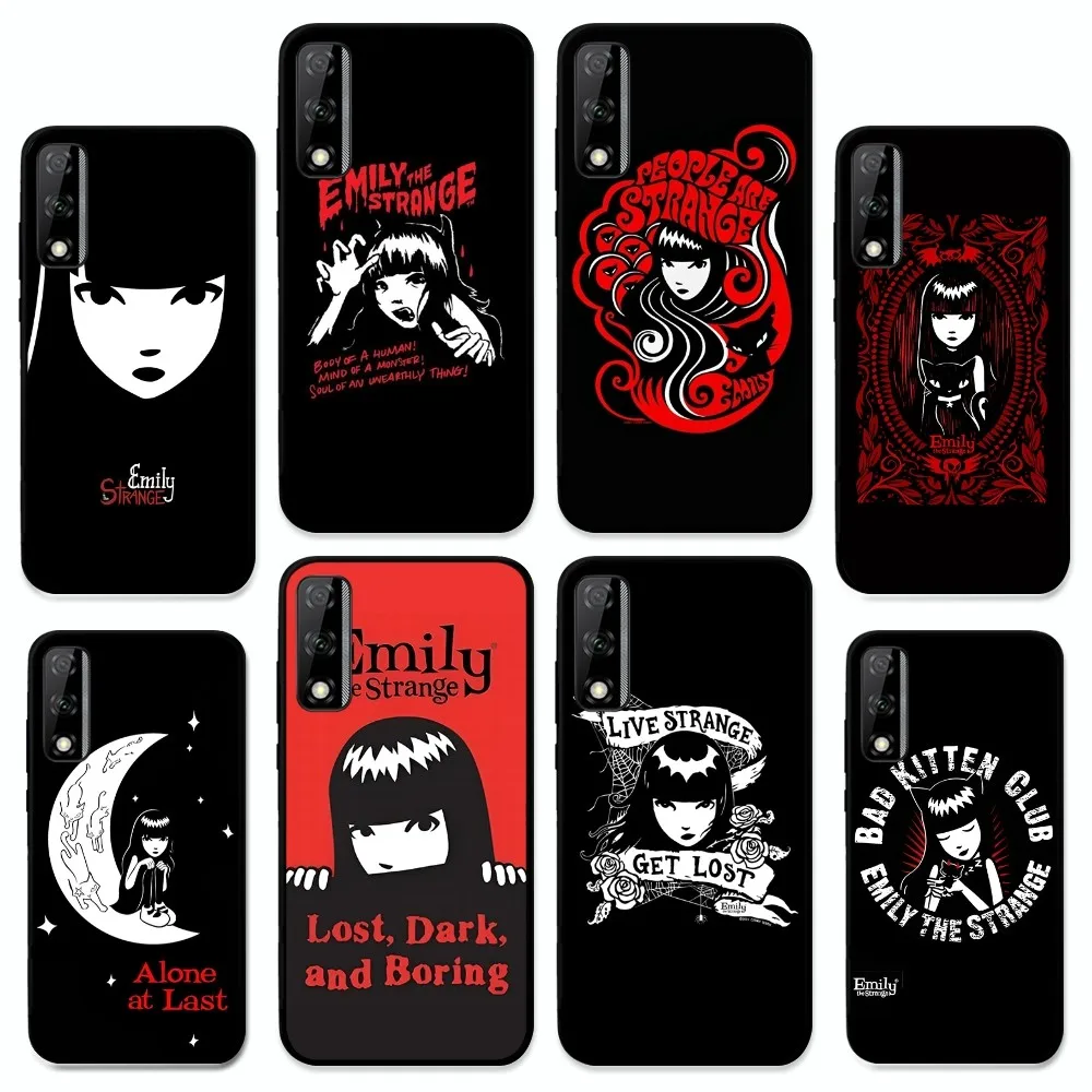 E-Emily T-The S-Strange Phone Case For Huawei Y9 6 7 5 Prime Enjoy 7s 7 8 Plus 7a 9e 9plus 8E Lite Psmart Shell