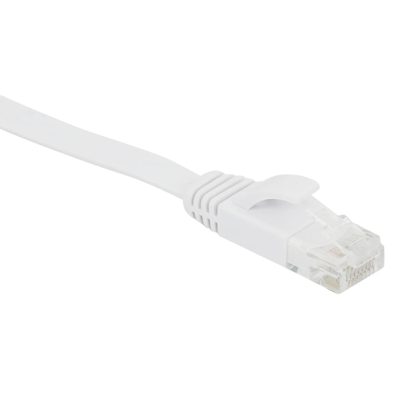 Cat 6 Ethernet Cable 100 Ft (30 Meters) Flat Slim Long Internet Network LAN Patch Cords, Cat6 High Speed Computer Wire