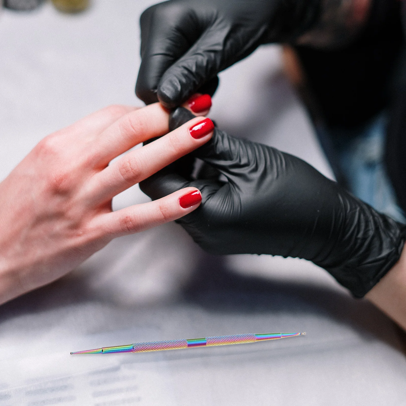 Ensemble de stylos de sélection de strass en métal, 4 pièces, double extrémité pour Nail Art, modèles uniques, facile à utiliser, plusieurs modèles, artisanat de bricolage