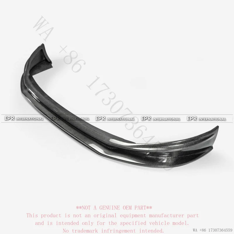 Suitable for Nissan Devil Z34 Varis carbon fiber modification parts lip spoiler 370z front splitter