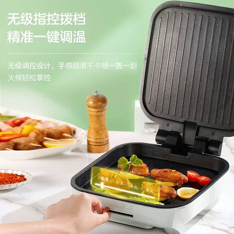 Electric cake pan Household deepened plus size double-sided heated pancake pan Multifunctional barbecue electric cake stall