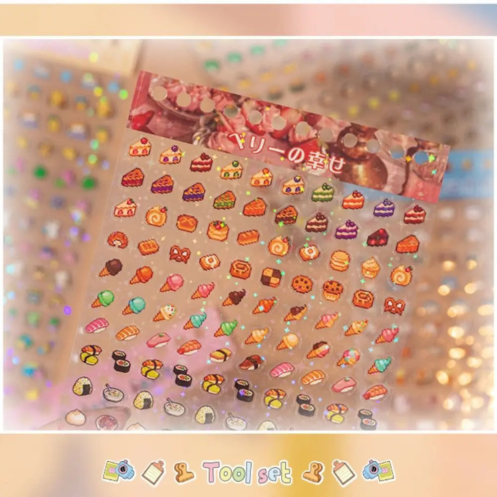 

New 18 Sheets DIY Decoration Sticker Cartoon Nail Art Stickers Scrapbook Sticker Cute Die-cutting Sticker Journal Decoration