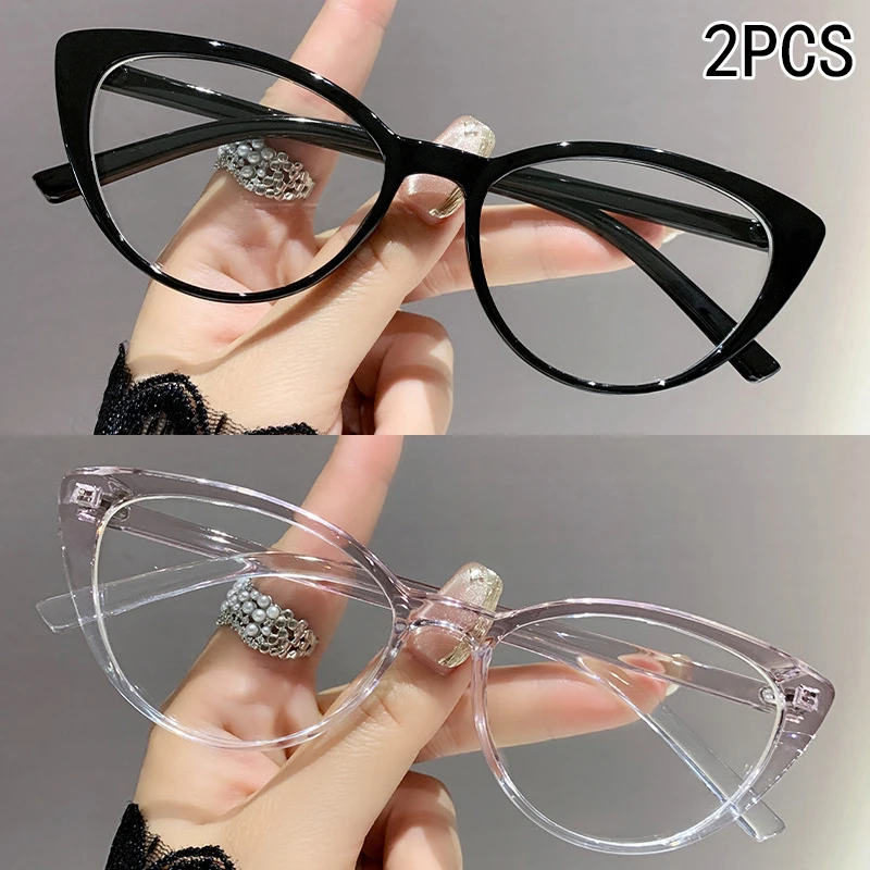 VABON 2PCS Cat-eye Reading Glasses Anti-Blue Light 6115 3