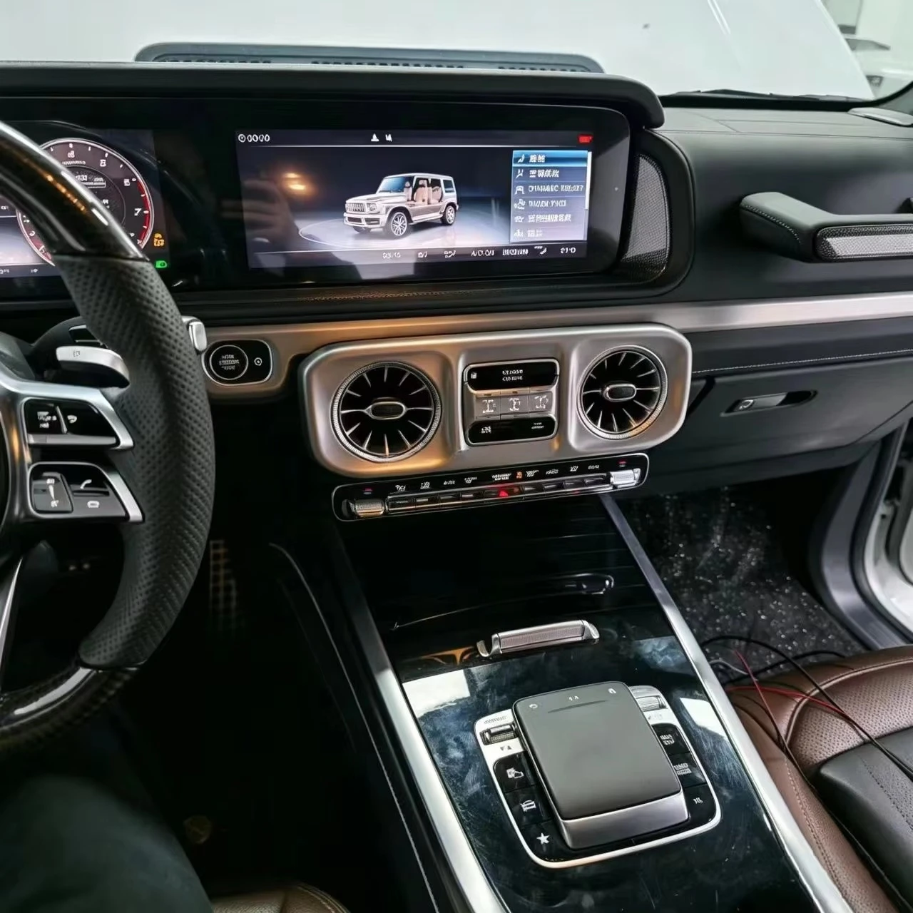 G-Class W463A 2019-2024 G500 G350 G63G400d Upgrade 2026 New G63 Interior Modification Kit OEM Style Direct Installation